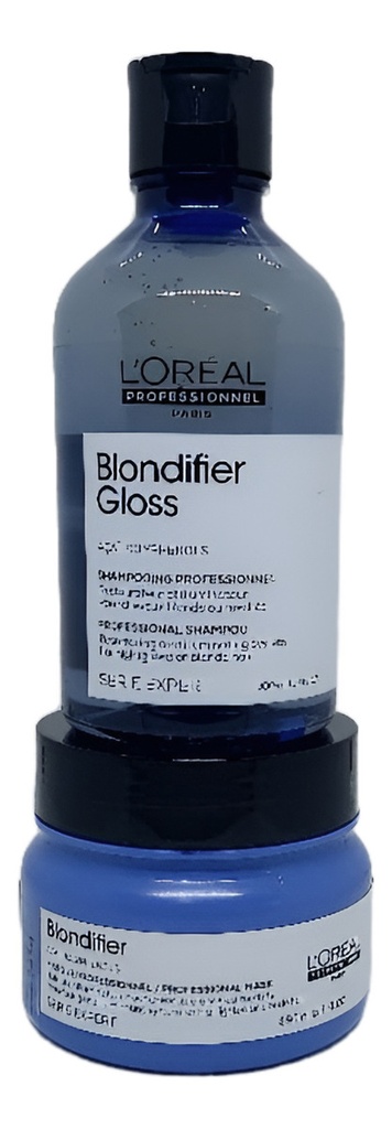 Loreal Professionnel  Kit Shampoo + Mascara Blondifier Gloss