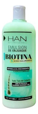 ACONDICIONADOR BIOTINA Y HIALURONICO 500ML HAN