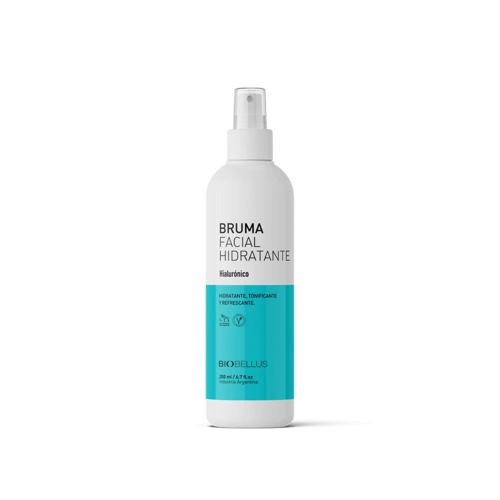 BRUMA FACIAL HIDRATANTE  HIALURONICO 200ML BIOBELLUS