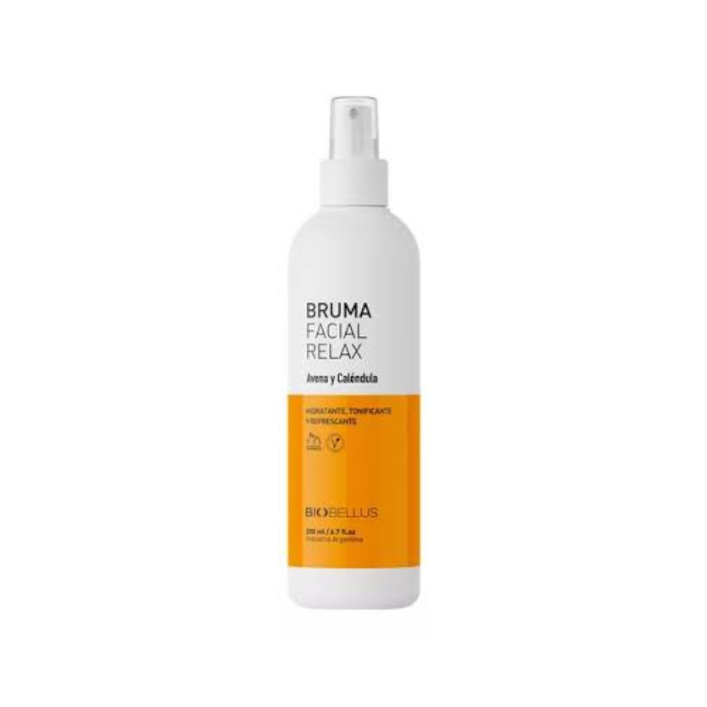 BRUMA FACIAL RELAX AVENA CALENDULA 200ML BIOBELLUS