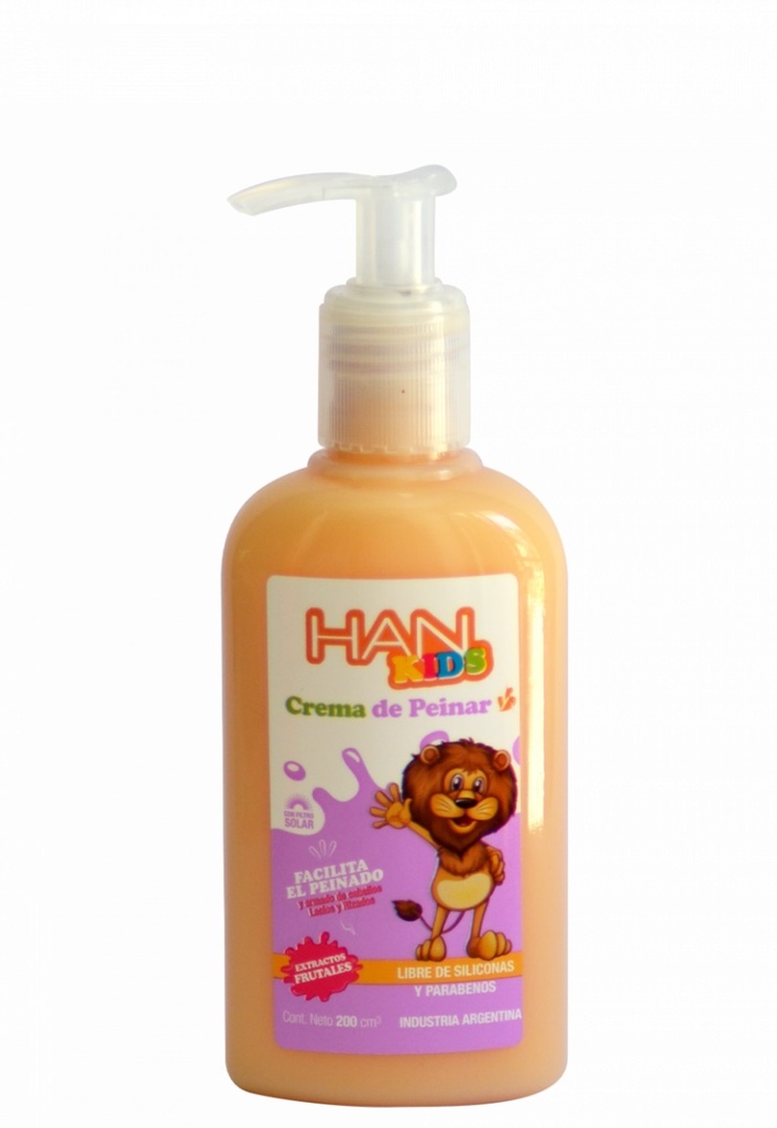 CREMA DE PEINAR KIDS FRUTAL 200ML HAN