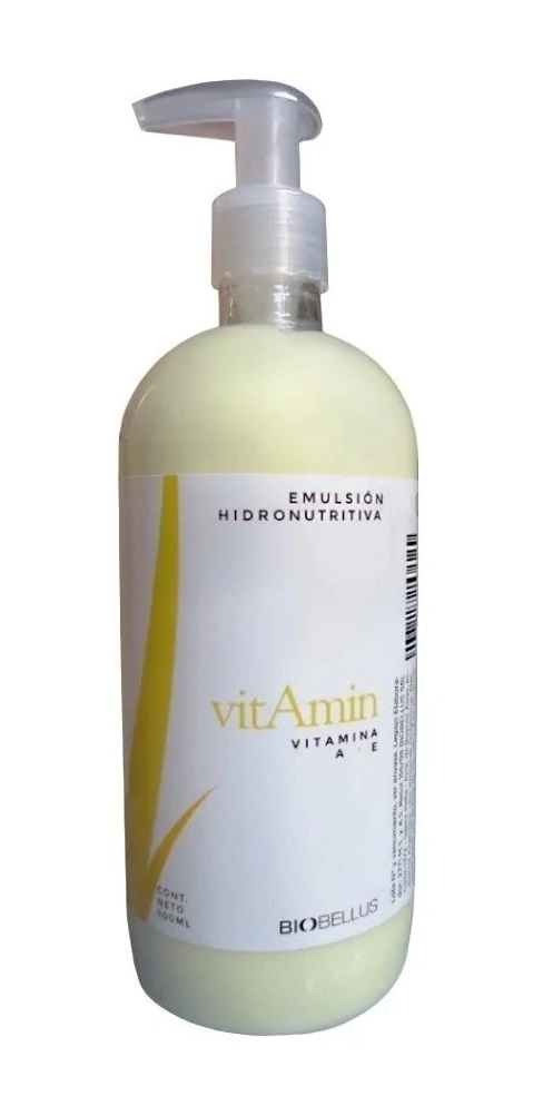 EMULSION CORPORAL VITAMINIZADA 500GR BIOBELLUS