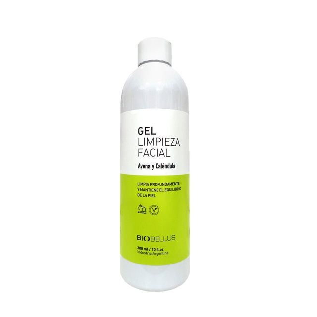 GEL LIMPIEZA FACIAL AVENA CALENDULA 300ML BIOBELLUS