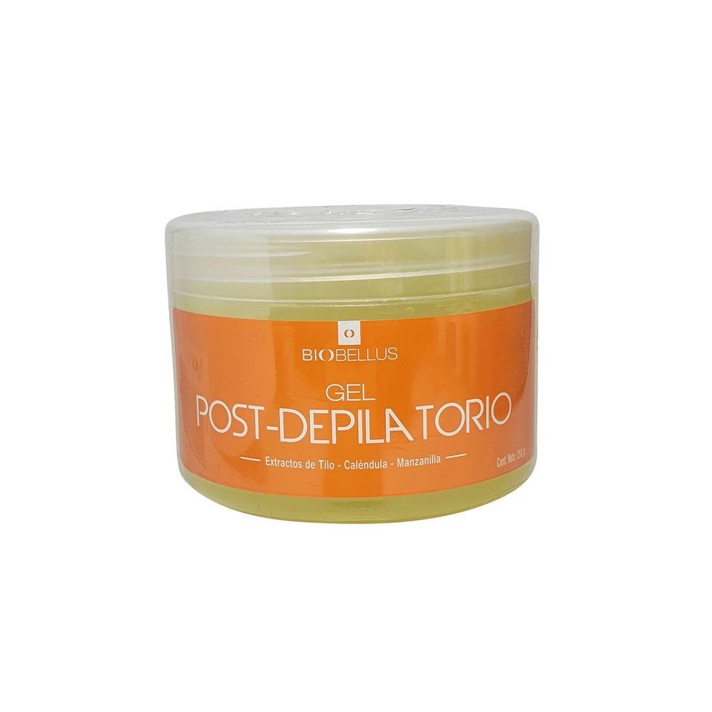 GEL POST DEPILATORIO MANZANILLA 250GR BIOBELLUS