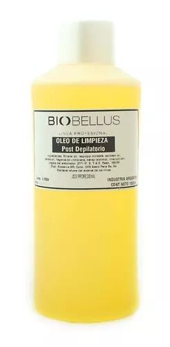 OLEO DE LIMPIEZA DEPILACION 1000ML BIOBELLUS