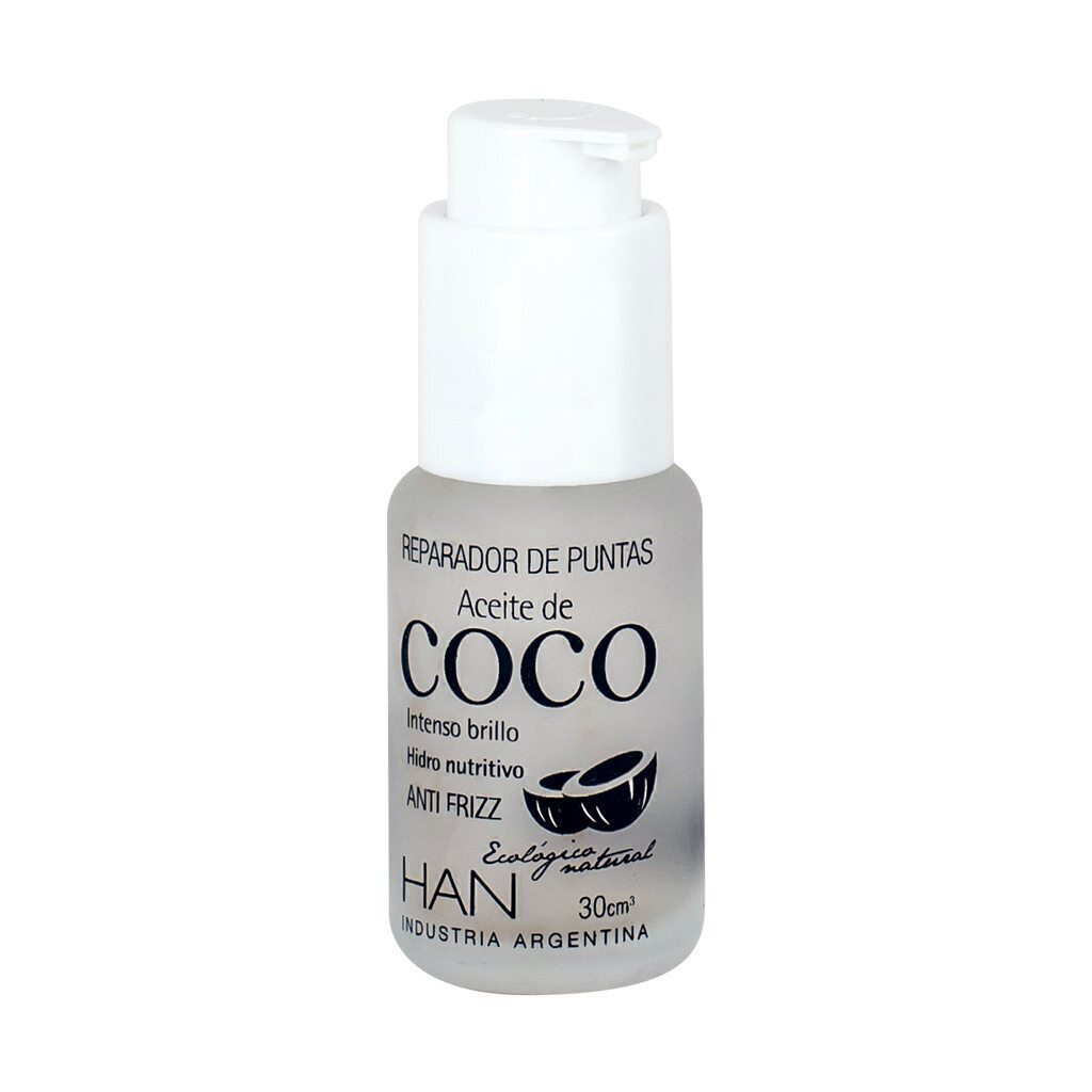 SERUM REPARADOR DE PUNTAS ACEITE DE COCO 30ML HAN