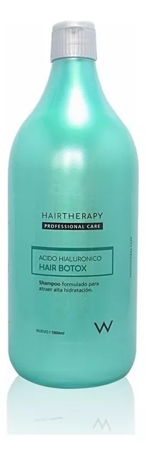 SHAMPOO HAIR BOTOX CON ACIDO HIALURONICO 1000LT W HAIR THERAPY