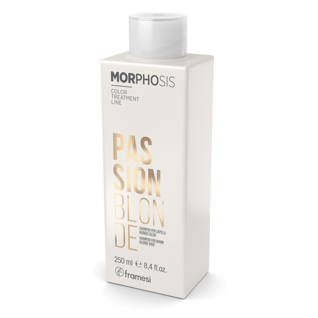 SHAMPOO PASSION BLONDE RUBIO CALIDO 250ML FRAMESI