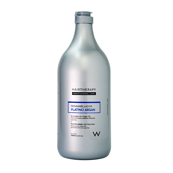 SHAMPOO PLATINO DESAMARILLADOR 1000ML W HAIR THERAPY