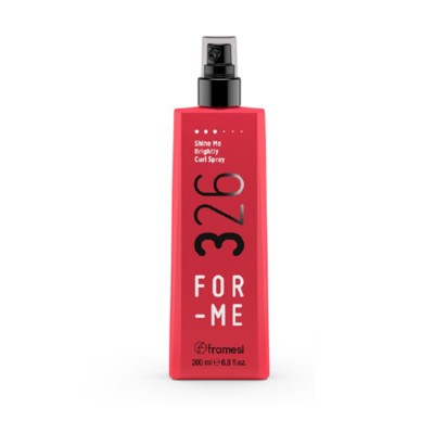 SPRAY SHINE ME BRIGHTLY CURL 326 200ML FRAMESI