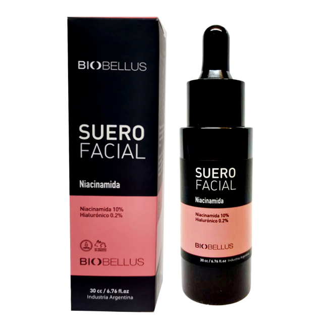 SUERO FACIAL NIACINAMIDA 30ML BIOBELLUS